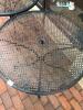 2 Round Metal Patio Tables - 2