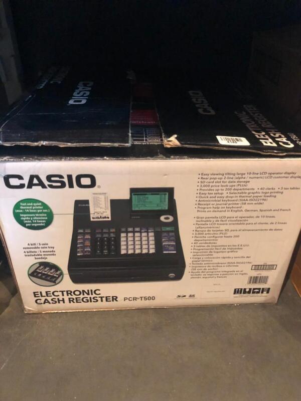 Casio PCR-T500 Electronic Cash Register