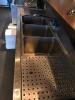 Backbar 3 Compartment Sink - 4