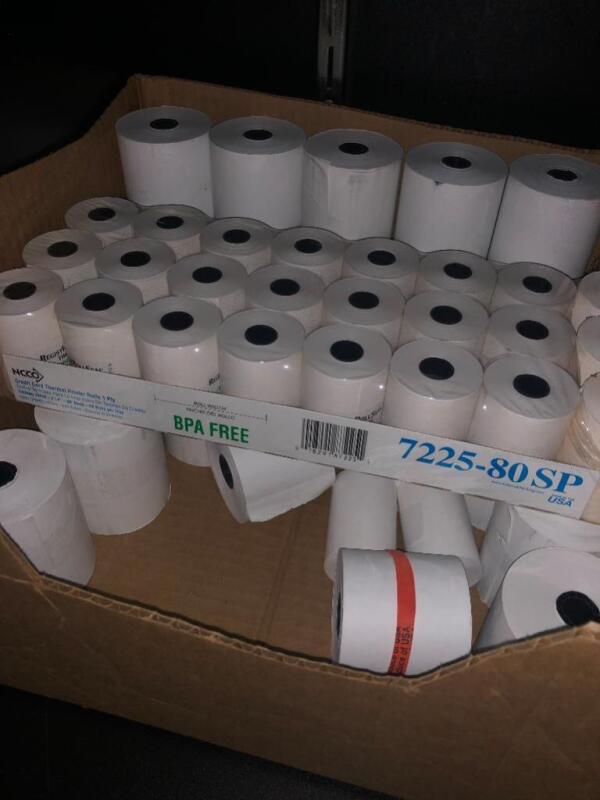 Guest Checks and Printer Rolls