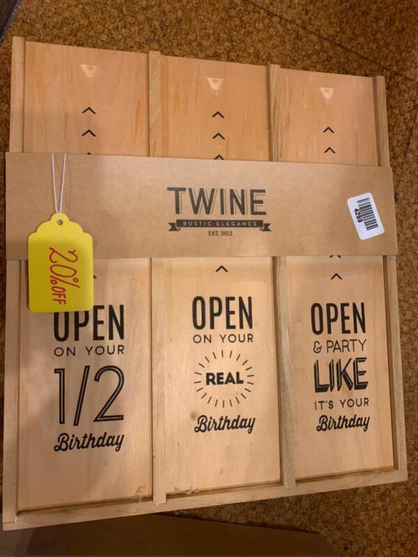 Brand New Special Occasion Wine Box