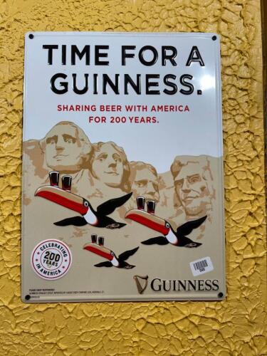 Tin Guinness Wall Decor