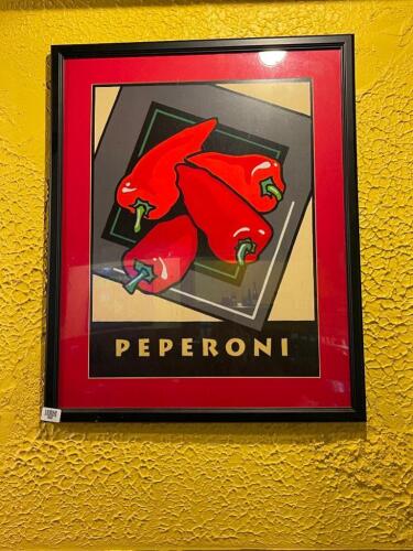 "Peperoni" Framed Picture