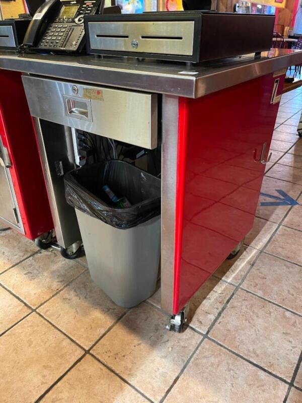 Solid Top Serving Counter with drawer