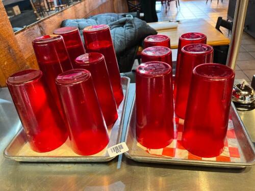Assortment of 15 Red Cups