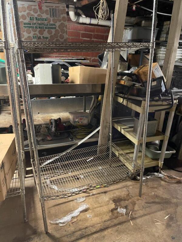 Wire Shelving Unit