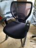 Black Fabric Chair