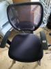 Black Fabric Chair - 3