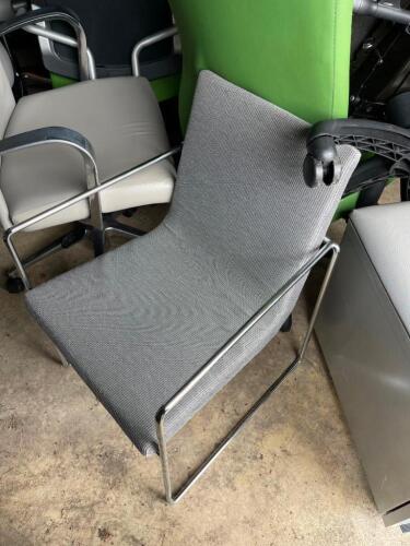 2 Gray Office Chairs