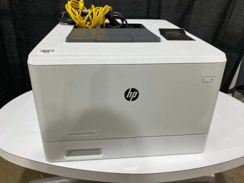 HP Color LaserJet Pro M454dn Printer w/ toner