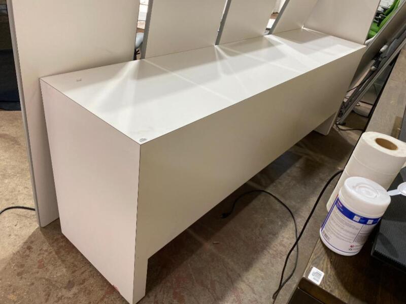 Long White Counter/table