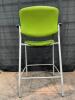 3 Office High Chairs - Green - 4