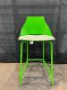 6 Counter Height Stools - Green