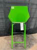 6 Counter Height Stools - Green - 4