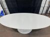 White Oval conference Table - 3