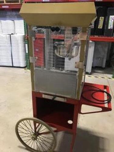 Popcorn Machine with Wagon
