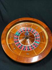 25" Wooden Roulette Wheel #1