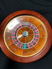 25" Wooden Roulette Wheel #3