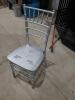 24 Silver Chiavari Chairs with Pad - 2