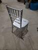 7 Silver Chiavari Chairs with Pad - 3