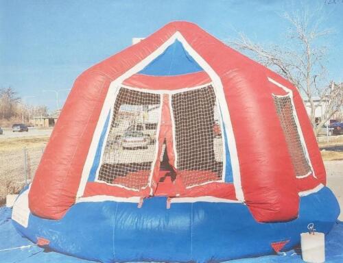 Red and Blue Bounce House