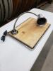 Cutting Board Heat Lamp with Drip Pan