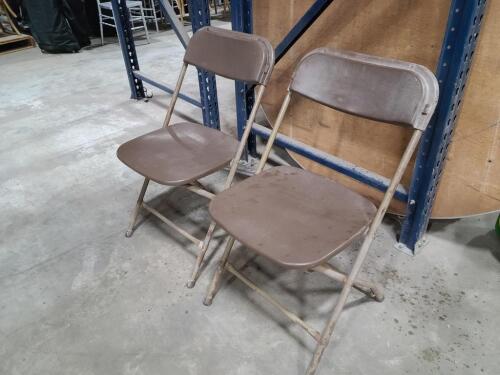 Brown Folding Chair