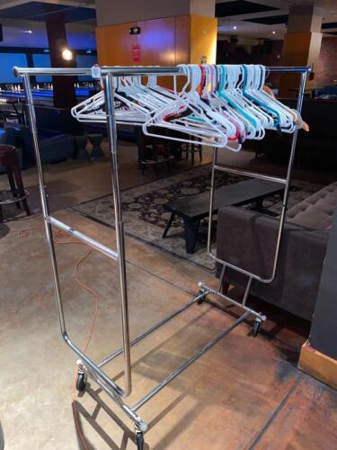 Clothing Rack with Hangers