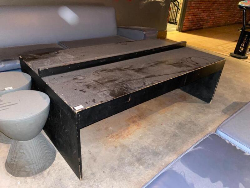 Double Sided Black Coffee Table