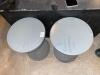 2 Circular Side Tables - 3