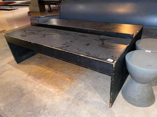 Double Sided Black Coffee Table