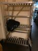 Silver Rack with Shelving - 3