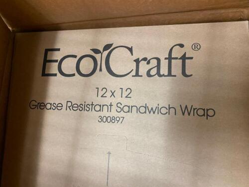 Box of Grease Resistant Sandwich Wraps