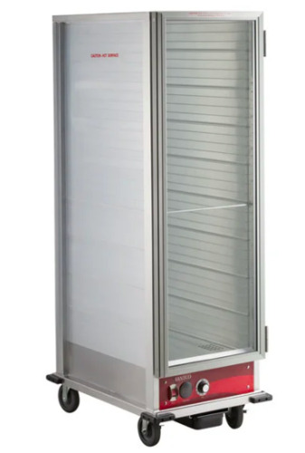 Avantco HEAT-1836 Full Size Non-Insulated Heated Holding Cabinet with Clear Door - 120V