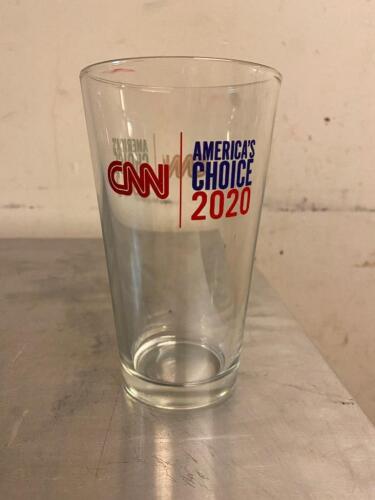 3 Boxes of 'CNN America's Choice 2020' Drinking Glasses