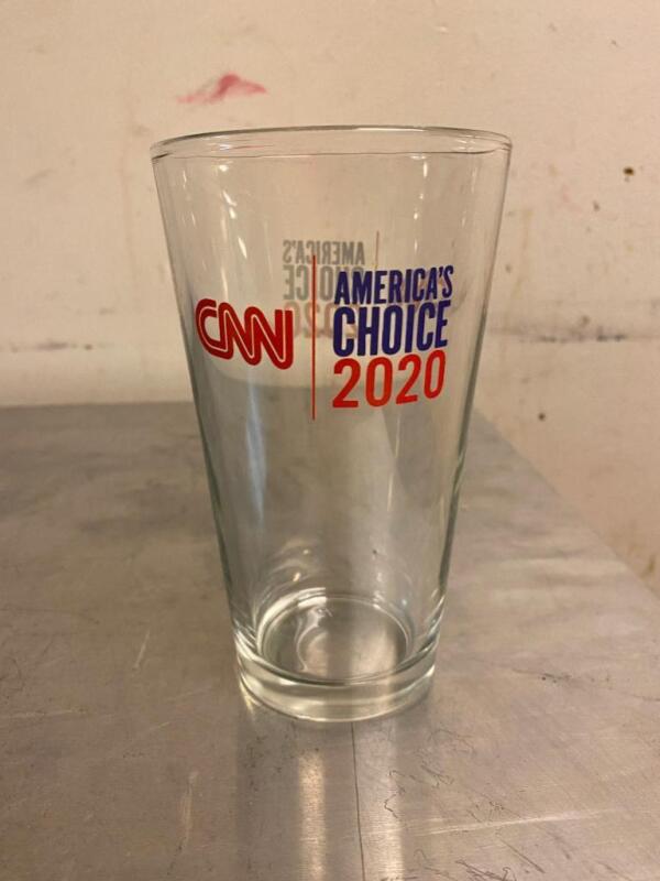 4 Boxes of 'CNN America's Choice 2020' Drinking Glasses