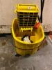 Janitorial Bucket, 2 brooms, and Dust Pan - 2