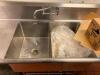 Large Stainless Steel Dishwashing Sink - 4