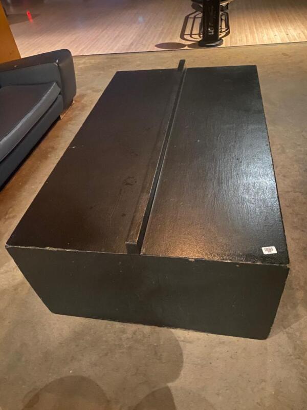 Double Sided Black Coffee Table