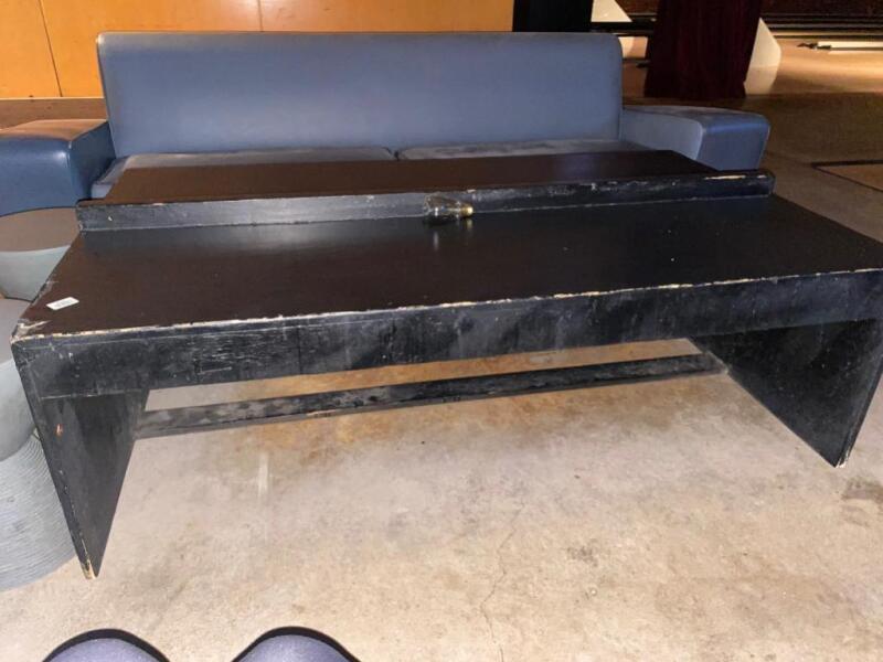 Double Sided Black Coffee Table