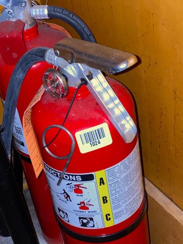 2 Fire Extinguishers