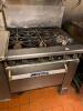 Imperial 6 Burner Gas Range Standard Oven - 2