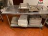 Stainless Steel Prep Table - 2