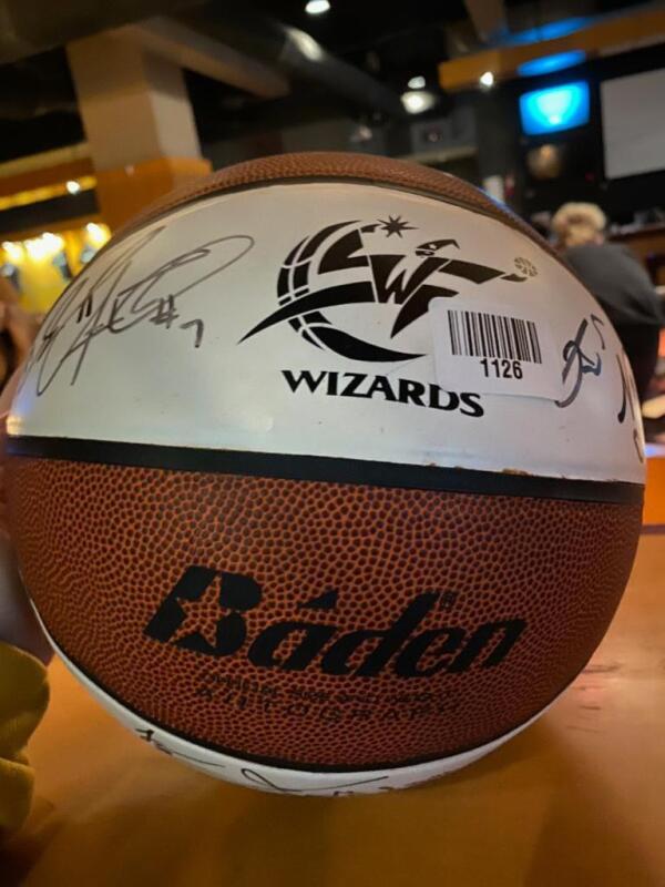 Signed Wizards Basketball