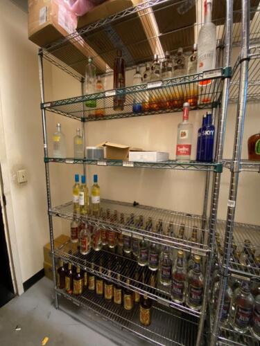 Wire Shelving Unit