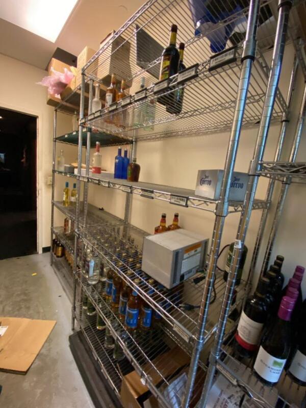 Wire Shelving Unit