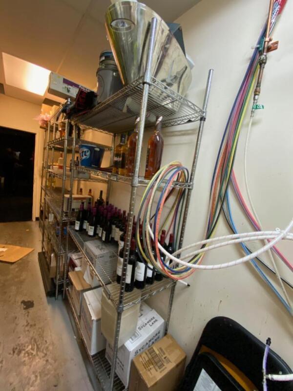 Wire Shelving Unit