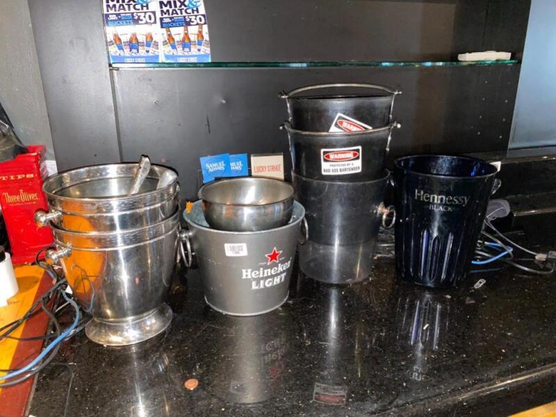 Assorted Branded Drink Buckets