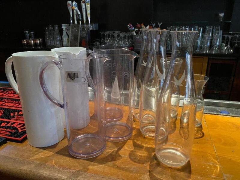 Assorted Pitchers and Carafes