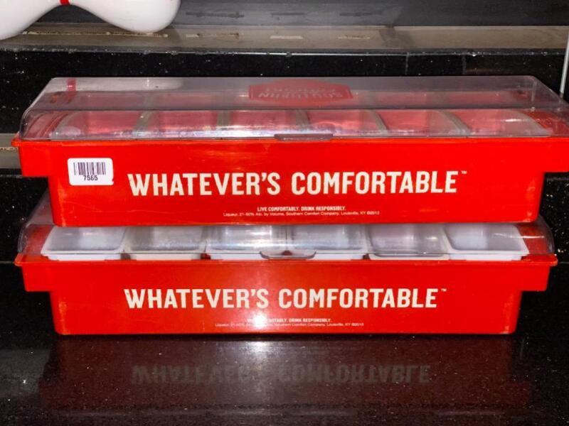 2 Southern Comfort condiment bars